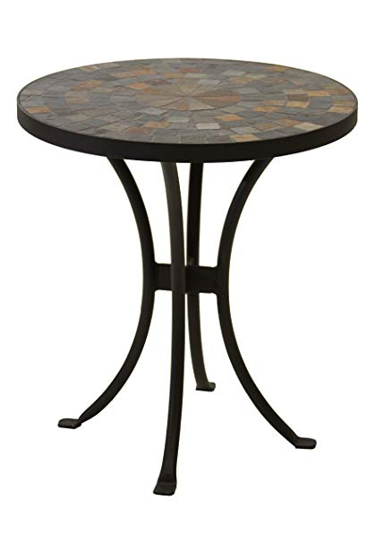 Outdoor Interiors LLC 31625 Mosaic Side Table, 18-Inch
