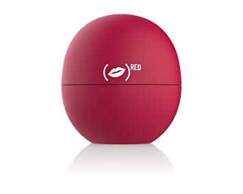 (eos) RED Limited Edition | Organic Pomegranate Raspberry Lip Balm| .25 oz.