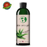 Earths Daughter Aloe Vera Gel - 9975 Pure Cold-Pressed Organic Aloe Vera for Skin and Hair - 12 oz