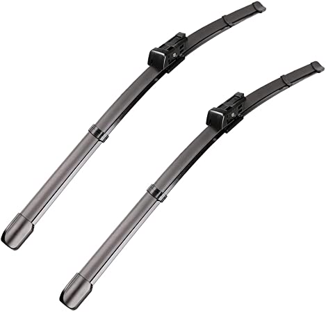 2 wipers Factory Fits 2014-2018 Chevrolet Silverado GMC Sierra Original Equipment Replacement Front Wiper Blades - 22"/22 (Set of 2) Top Lock