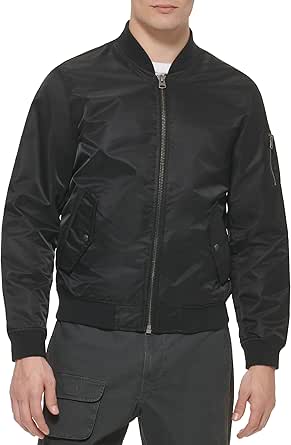 Levi's Men's MA-1 Flight Lightweight Zip-Up Bomber Jacket