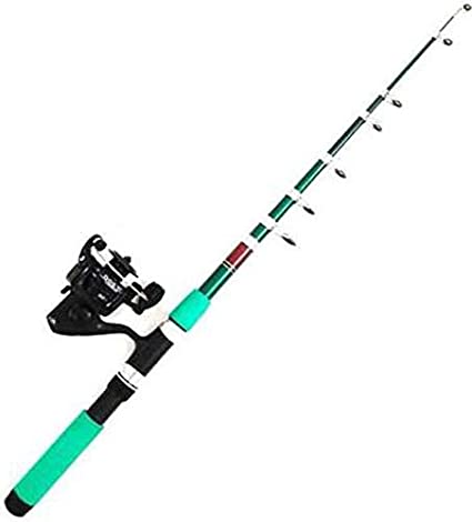 1.8M 5.9Ft Telescopic Fishing Rod Spinning Fishing Pole