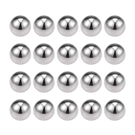 uxcell 3mm Bearing Balls 316L Stainless Steel G100 Precision Balls 50pcs