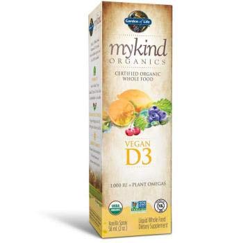 Garden of Life MyKind Vegan D3 Spray, Vanilla Flavour, 58ml