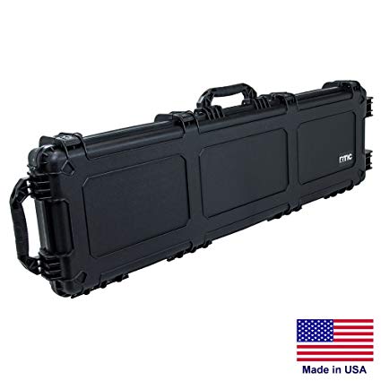 RTIC Shotgun & Rifle Waterproof Gun Carrying Case, Black, 53"