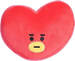 Aurora® Lovable BT21 TATA Stuffed Animal - Collectible Fun - Delightful Cuteness - Red 14 Inches