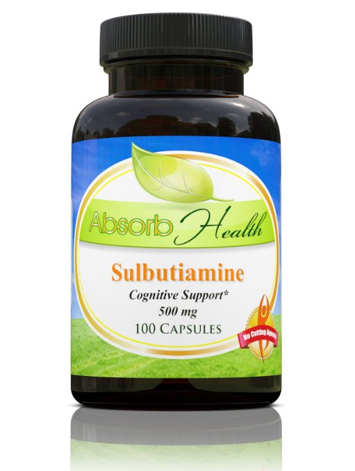 Sulbutiamine | Nootropic | 500 mg |100 Capsules | Best Price on Net!