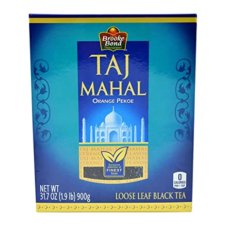 Brooke Bond Taj Mahal Orange Pekoe Tea 31.74 Oz