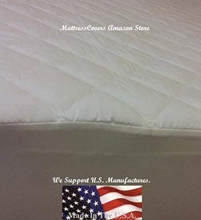 King Cotton Mattress Pad Made in the USA 76 x 80