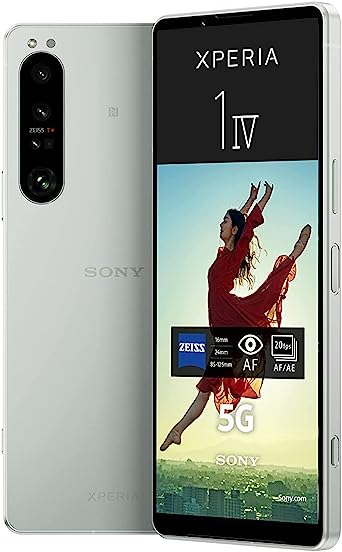 Sony Xperia 1 IV XQ-CT72 5G Dual 512GB 12GB RAM Factory Unlocked (GSM Only | No CDMA - not Compatible with Verizon/Sprint) – White