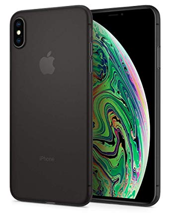 Spigen Air Skin Designed for Apple iPhone XS MAX Case (2018) - Black