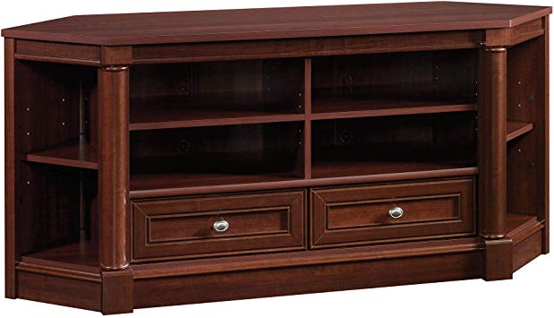 Sauder Palladia Entertainment Credenza, For TVs up to 60", Select Cherry finish