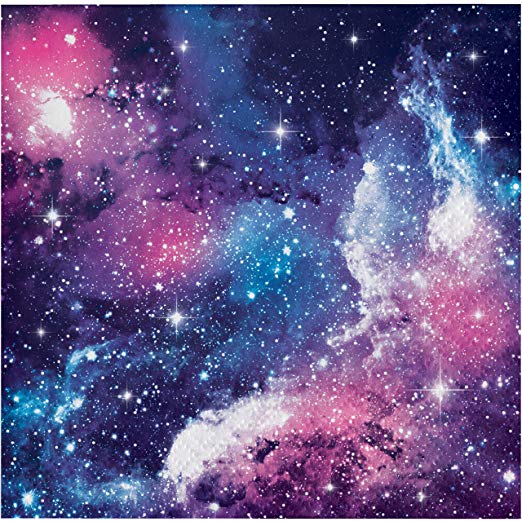 Galaxy Party Beverage Napkins, 48 ct