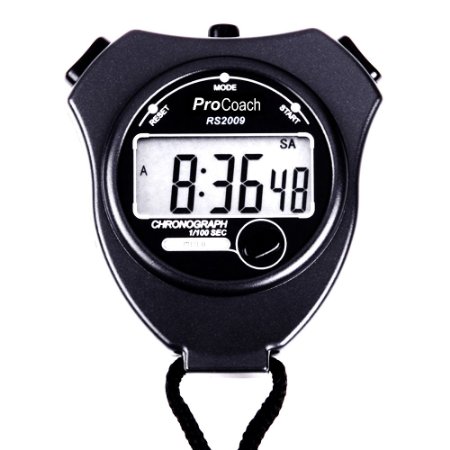 ProCoach Sports Stopwatch Timer RS-2009 - Extra Large Display | Ideal for Coaches, Runners and Athletes