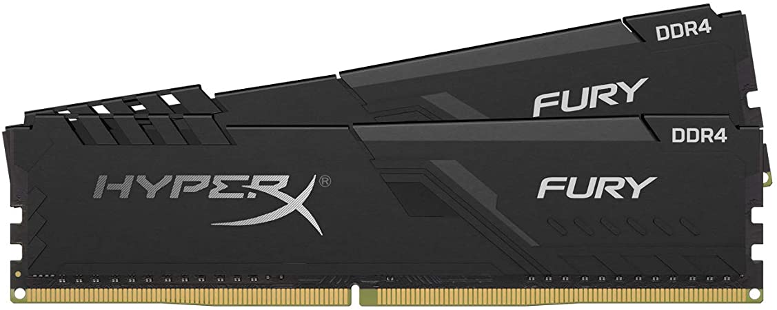 HyperX Fury Black 32GB 3200MHz DDR4 CL16 DIMM (Kit of 2) HX432C16FB4K2/32