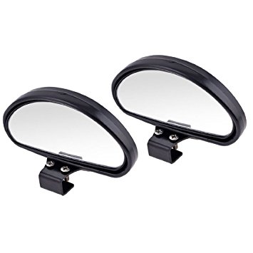 KEEPING 2pcs Universal Car Blind Spot Rear Side Wide Angle View Mirror Vehicle Suv Truck Motorcycle