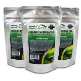 Moringa Tea Organic 3-Pack 90 Bags 100 Pure All-natural Antioxidant-rich Energy Booster