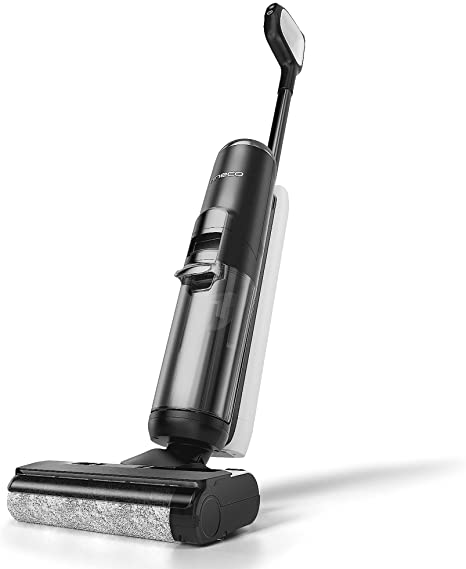 Tineco Floor ONE S5 Smart Cordless Wet Dry Vacuum Cleaner and Mop for Hard Floors, Digital Display, Long Run Time, Great for Sticky Messes and Pet Hair, Space-Saving Design