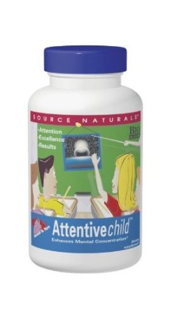 Source Naturals Attentive Child 120 Chewable Wafers