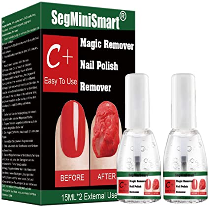 Magic Nail Polish Remover,Gel Nail Polish Remover,Quick & Easy Polish Remover,Professional Soak-Off Gel Nail Polish Remover