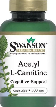 Acetyl L-Carnitine 500 mg 100 Caps by Swanson Premium