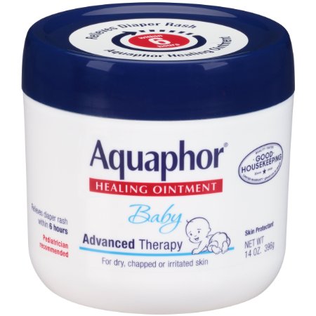 Aquaphor Baby Healing Ointment Diaper Rash and Dry Skin Protectant 14 Ounce
