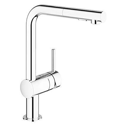 Grohe 30300000 Minta Pull-Out Kitchen Faucet in Polished Chrome