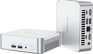 GEEKOM XT13 Pro Mini PC, NUC i9 13900H (14 Kerne, 20 Threads, bis zu 5,4 GHz) Mini Computer, 32 GB DDR4 Wi-Fi 6E Desktop PC 2 TB, 2 x USB4 40 Gbit/s | Windows 11 Pro | 8K