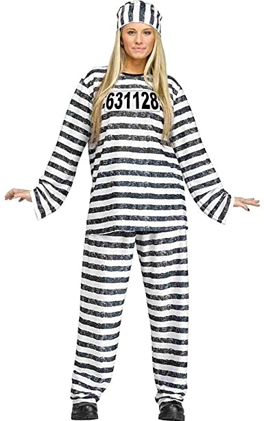 Fun World Jailhouse Honey Adult Costume