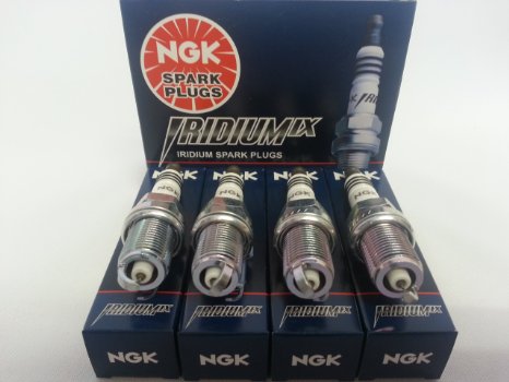 4 New NGK Iridium IX Spark Plug BKR7EIX # 2667