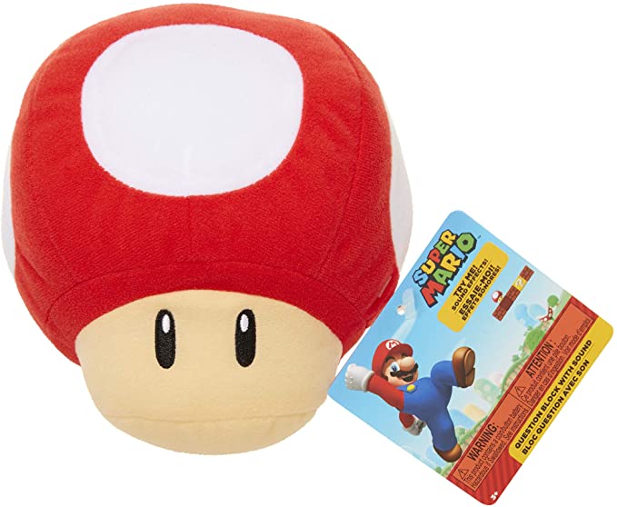 Nintendo SFX Plush - Red Power Up Mushroom