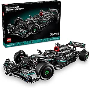 LEGO Technic Mercedes-AMG F1 W14 E Performance Racing Car Construction Set for Adults - Realistic Replica to Give to Dads on Father's Day - 42171