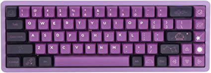 EPOMAKER Space Travel 147 Keys MDA Profile ANSI/ISO PBT Dye Sublimation Keycaps Set for Mechanical Gaming Keyboard, Compatible with Cherry Gateron Kailh Otemu MX Structure