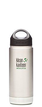 Klean Kanteen Wide Mouth Water Bottle with Loop Cap