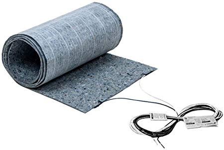 6 sq. ft, 120V. In-Floor Heated Underlayment for Laminate Flooring and Engineered Wood Floor Heating (1.5 ft. x 4 ft.) ThermoFloor Model TF1504-120 - Other Sizes Available