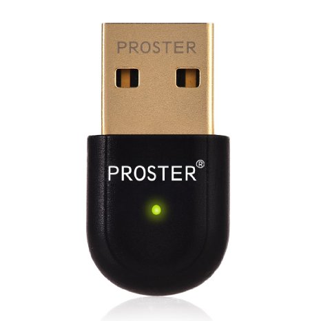 AC Wifi Adapter Proster AC600 Dual Band USB Wireless Network Adapter Supports 80211ac Standard Maximum Speed up to 5GHz 433Mbps or 24GHz 150Mbps for Windows 108187XP 3264bit