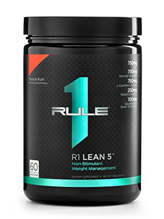 R1 Lean 5, Rule 1 Proteins (Tropical Rush, 60 Servings)