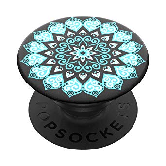 PopSockets PopGrip: Swappable Grip for Phones & Tablets - Peace Mandala Sky