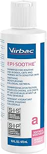 Virbac Epi-Soothe Pet Shampoo For Dogs, Cats & Horses (16 oz) - For Dry or Sensitive Skin