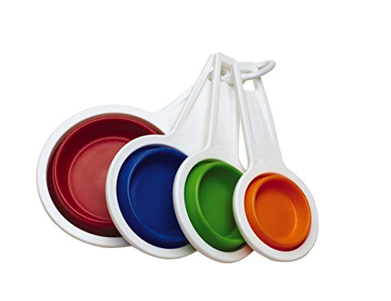 Farberware Fresh Collapsible Measuring Cups, Assorted Colors