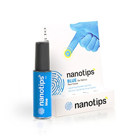 Nanotips - Make Any Gloves Texting Gloves- Fleece and Fabric Formula - iPhone & Android Texting - Smart Fingers - Never take your gloves off to text