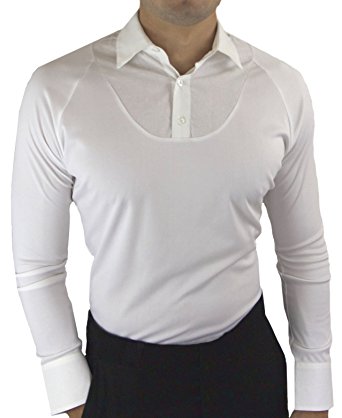 Comfortably Collared Men's Hybrid Under Sweater Dress Shirt