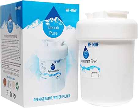 5-Pack Replacement for General Electric PSS26SGRBSS Refrigerator Water Filter - Compatible with General Electric MWF, MWFP Fridge Water Filter Cartridge