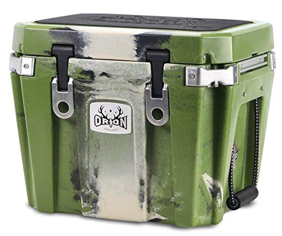 ORION Heavy Duty Premium Cooler (25 Quart, Forest), Durable Insulated Ice Chest for Maximum Cold Retention - Portable, Bear Resistant, and Long Lasting, Great for Hunting, Fishing, Camping