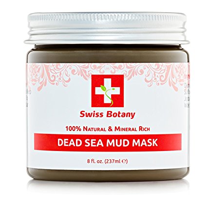 Pure Dead Sea Detoxifying Mud Mask with Jojoba oil & Hickory Bark Extract