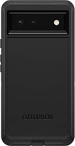 OtterBox Pixel 6 (Only) - Defender Series Case - Black - Rugged & Durable - with Port Protection - Case Only - Non-Retail Packaging