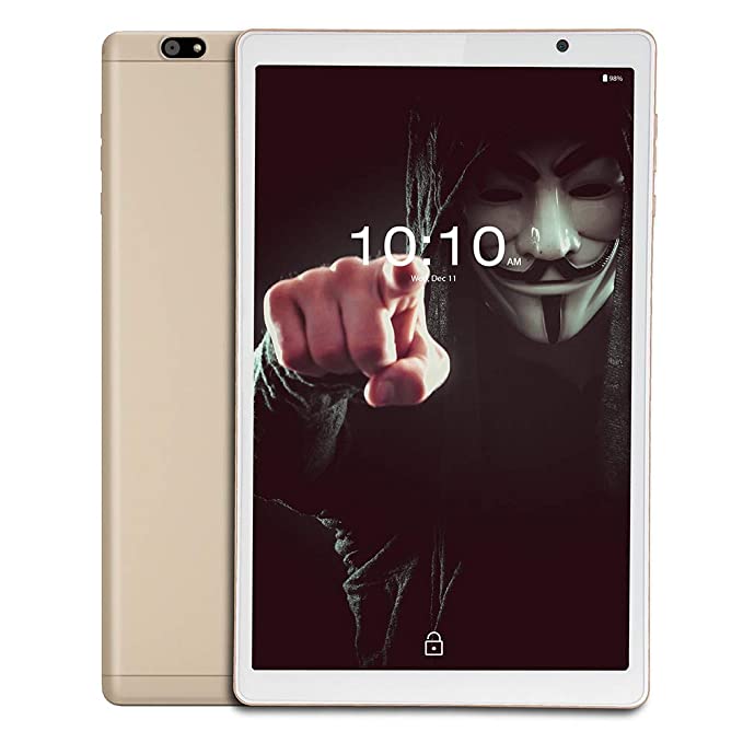 iBall iTAB MovieZ Pro Tablet (10.1 inch, 64GB, Wi-Fi   4G LTE   Voice Calling), Champagne Gold