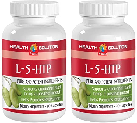 Griffonia simplicifolia Extract - L-5-HTP - Promote Sleep (2 Bottles)