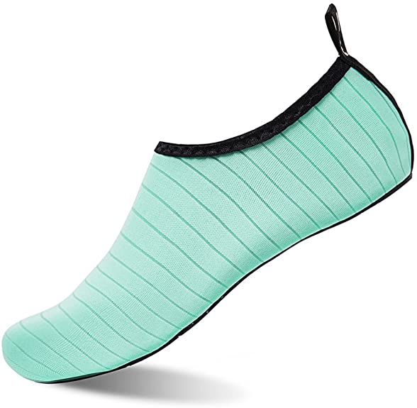 Womens and Mens Kids Water Shoes Barefoot Quick-Dry Aqua Socks for Beach Swim Surf Yoga Exercise