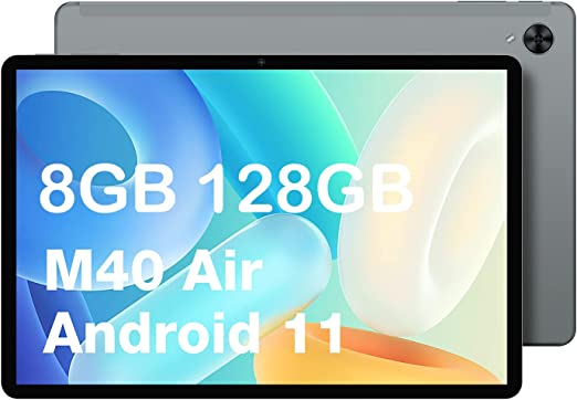 Tablet-Android-11 TECLAST M40 Air Tablet-10-Pollici 8GB RAM 128GB ROM(TF 1TB), Octa Core 2.0 GHz, Dual 4G SIM/SD LTE, FHD 1920x1200, 5G WiFi, 4 Speaker, BT 5.1/Camera 5 8MP/6000 mAh/GPS/Gyro/Type-C